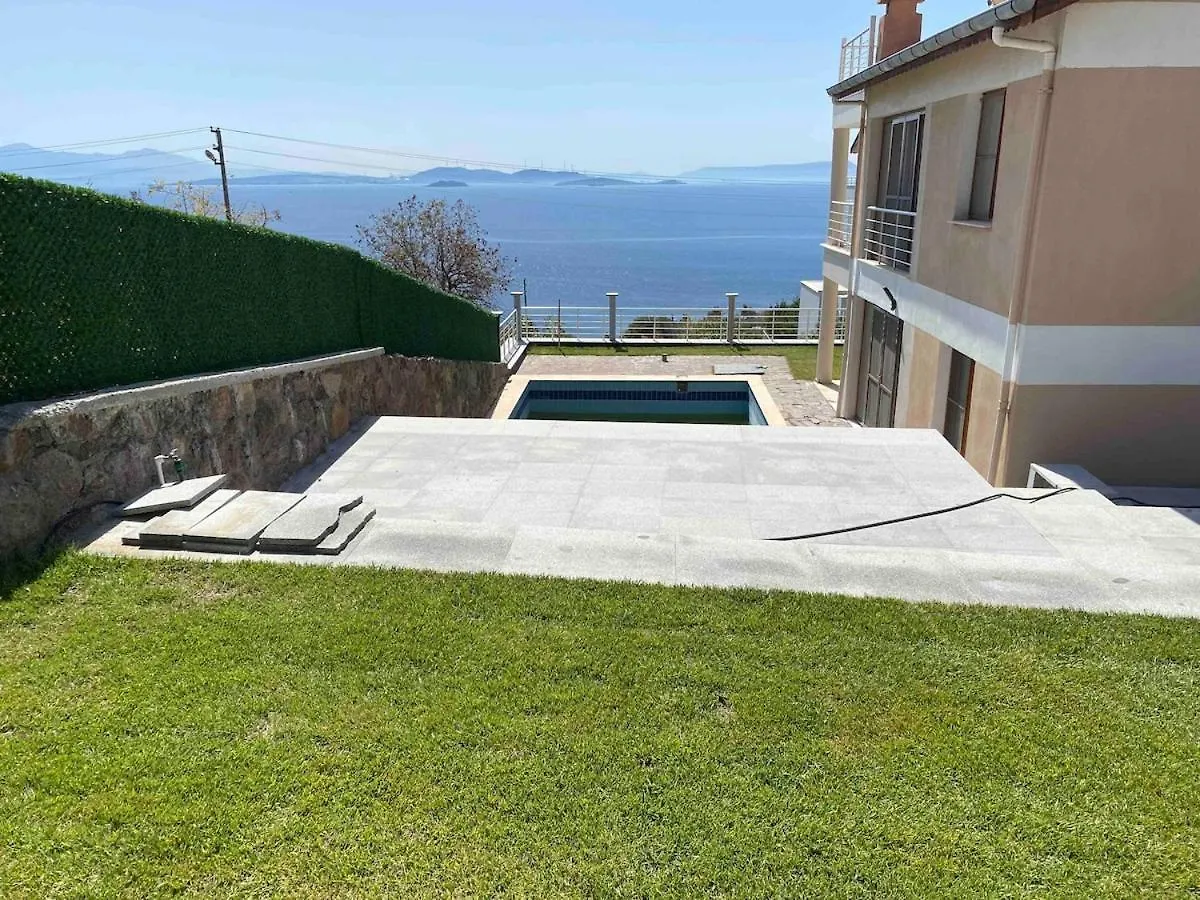 Villa Candarli Lux With Sea View With A Pool Dikili